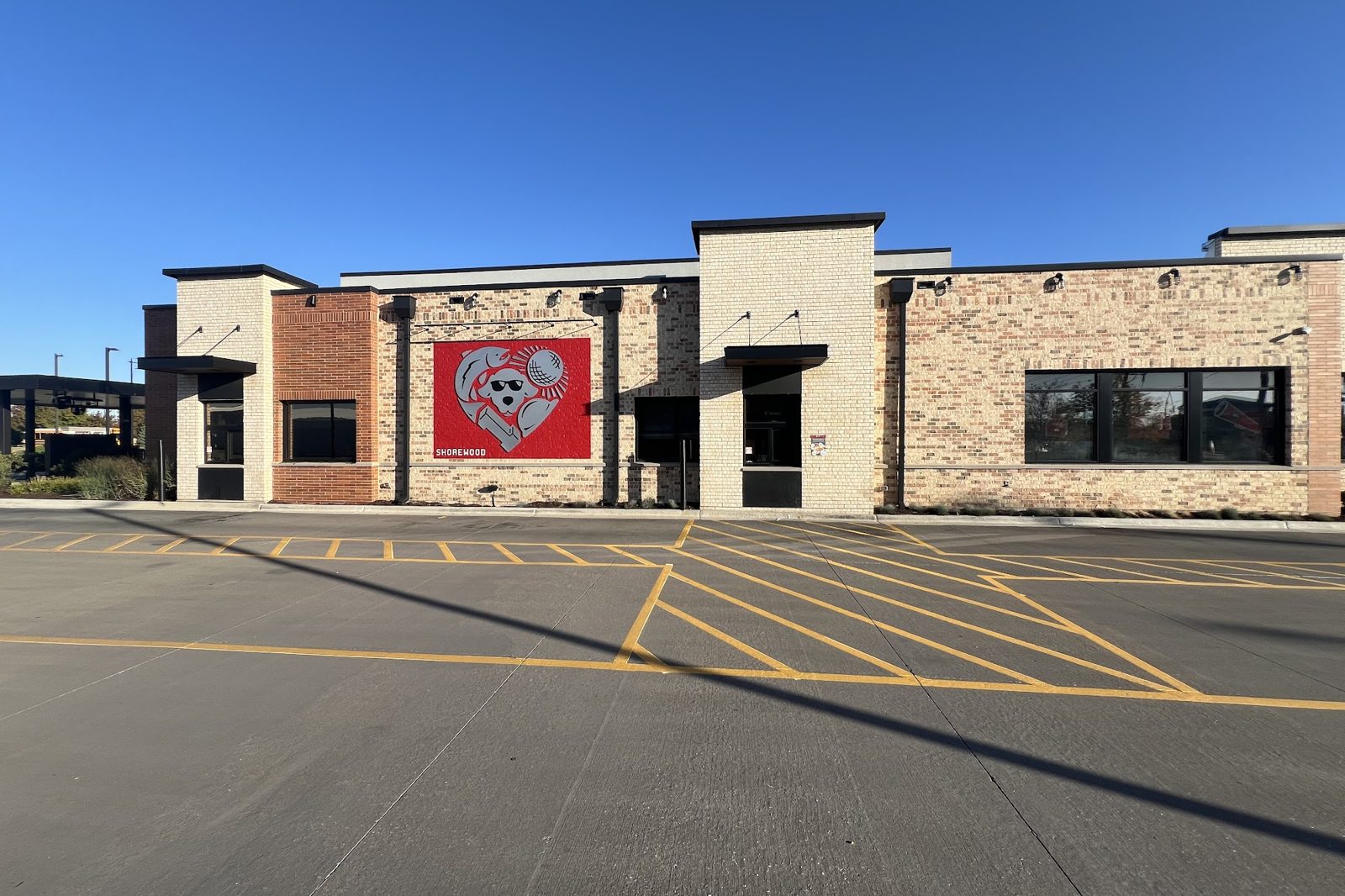 Commercial building in Northwest Indiana with storefront window film by Window Armor USA
